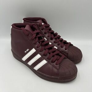 Adidas PRO Model Shoes Classic Basketball‎ Retro Size 6 Burgandy B39374